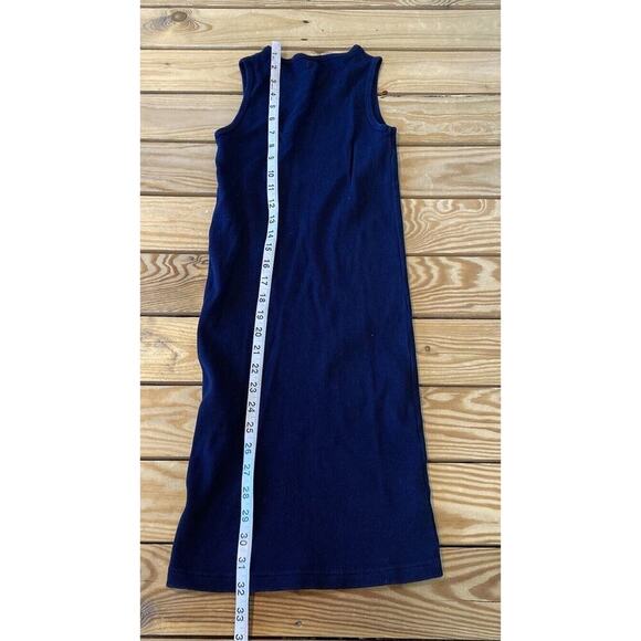 Brandy Melville Ribbed Tank Dress Size Small Women’s Black - Picture 4 of 5
